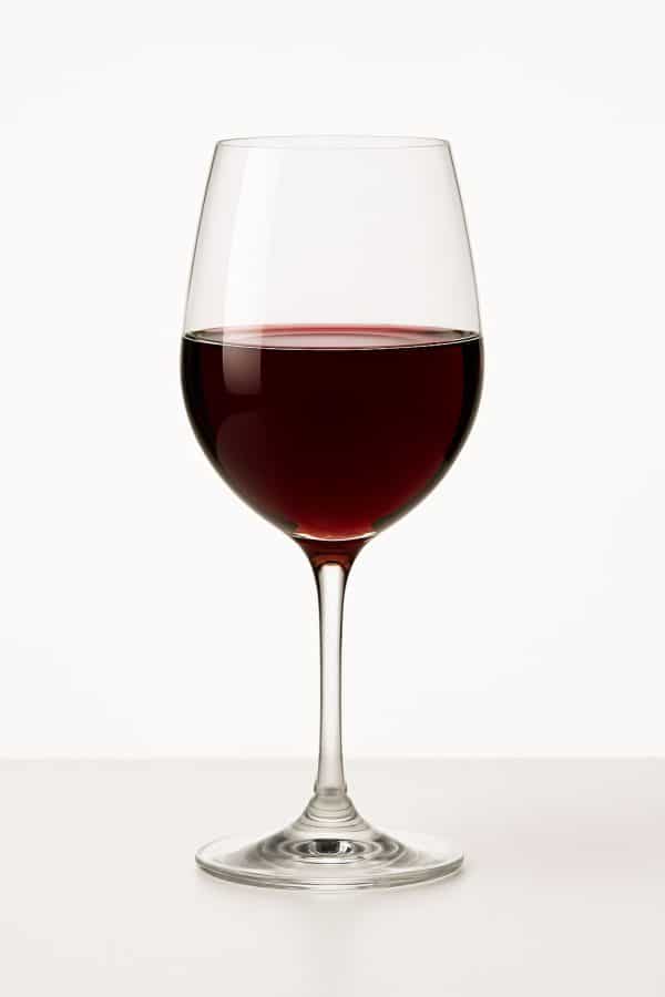 Red wine bottle